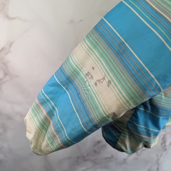 The North Face Coat Girls 6 XS Blue Gray Puffer Perrito Reversible Jacket - Picture 9 of 16